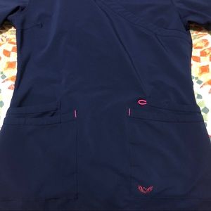 smitten Other - Smitten Navy Scrub Top smitten Other - Smitten Navy Scrub Top
